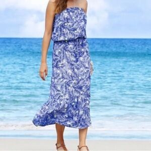 Vineyard vines silk strapless Gem